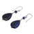 Lapis Lazuli Dangle Earrings 'Blue Lily'