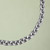Men's sterling silver necklace 'Naga Braid'