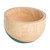 Dip Painted Hand Carved Wood Bowl Small 'Spicy Green'