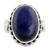 Handcrafted Sterling Silver and Lapis Lazuli Cocktail Ring 'Majestic Blue'