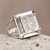 Artisan Crafted Clear Quartz Ring Peru Jewelry 'Charm of Lima'