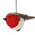 Christmas Bird Ornaments Set of 4 'Robin's Delight'