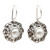 Hand Made Cultured Pearl Floral Earrings 'Plumeria Moon'