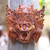 Balinese Cultural Wood Hanuman Monkey Deity Mask  'Heroic Monkey'