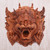 Balinese Cultural Wood Hanuman Monkey Deity Mask  'Heroic Monkey'