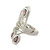 3.5 Cts Garnet and Sterling Silver Ring from India Jewelry 'Wing of Love'