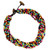 Multicolor Wood Beaded Artisan Crafted Necklace 'Trang Belle'