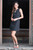 Women's Black Cotton Sleeveless Shift Dress from Bali 'Lily in Black'