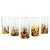 Colorful Handblown Glass Highball Cocktail Set of 6 'Confetti'