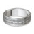 Sterling Silver Meditation Spinner Band Ring 'Infinity Path'