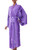 Women's Handcrafted Batik Robe 'Kissed by Violet'