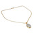 22k Gold Vermeil Rainbow Moonstone Pendant Necklace 'Misty Moonlight'