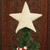 Star Shaped Christmas Tree Top Ornament with Sequins 'Message from the Sky'
