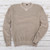 Men's Beige Cotton Pullover Sweater from Guatemala 'Sporting Elegance'