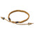 Men's Braided Light Brown Leather Bracelet from Thailand 'Friendship'