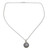 Rainbow Moonstone Jewelry Indian Sterling Silver Necklace 'Lavish Moon'