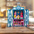 Handcrafted Christian Theme Christmas Retablo Diorama 'Blue Andean Christmas'