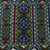 Green and Burgundy Kashmiri Chain Stitch Wool Rug 3x5 'Kashmiri Emeralds'