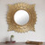 Handmade Peruvian Gilded Wood Mirror 'Radiant Sun'