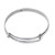 Balinese Handcrafted Sterling Silver Bangle Bracelet 'Tender Embrace'