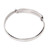 Balinese Handcrafted Sterling Silver Bangle Bracelet 'Tender Embrace'