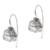 Sterling Silver Drop Earrings from Bali 'Petite Camellia'