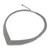 Woven Net Style Sterling Silver 925 Collar Necklace 'Precious Weave'