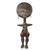 Fair Trade African Hand Carved Wood Fertility Doll Figurine 'Fante Fertility Doll III'