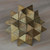 Challenging Teak Wood Mini Puzzle from Javanese Artisan '3D Star'
