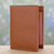 Tan Leather Wallet for Men Handcrafted in India 'Elegant Tan'