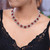 Sterling Silver Carnelian Statement Necklace 'Radiant Queen'