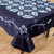 Flower of Life Indigo Cotton Batik Hand Crafted Tablecloth 'Flower of Life'