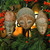 African Wood Christmas Ornaments Set of 3 'Three Kings'