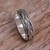 Hand Made Sterling Silver Spinner Meditation Ring from Bali 'Eternal Bond'