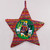 Handcrafted Andean Christmas Star Applique Wall Hanging 'Andean Christmas Star'