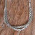 Hand Made Sterling Silver Chain Necklace from Indonesia 'Inseparable Duo'