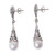 Balinese Cultured Pearl Earrings Crafted of Sterling Silver 'Lotus Bud Promise'