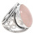 Hand Crafted Sterling Silver Ring from Indonesia 'Pink Moon'