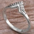 Hand Made Sterling Silver Band Ring from Indonesia 'Dove Wing'