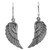 Sterling Silver Wing Dangle Earrings from Thailand 'Loving Wings'