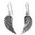 Sterling Silver Wing Dangle Earrings from Thailand 'Loving Wings'