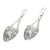 Sterling Silver Cultured Pearl Dangle Earrings Indonesia 'Catch the Moon'