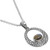 Sterling Silver Labradorite Pendant Necklace from Indonesia 'Stone of Love'