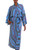 Women's Blue 100 Rayon Robe from Indonesia 'Ocean Reef'