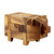 Rain Tree Wood Pig Puzzle from Thailand 'Piggy Puzzle'