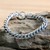 Men's Sterling Silver Chain Bracelet 'Silver Choices'