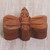 Handmade Indonesian Dragonfly Suar Wood Decorative Box 'Dragonfly'