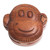 Hand Made Wood Puzzle Box Monkey Face from Indonesia 'Happy Monkey'