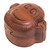 Hand Made Wood Puzzle Box Monkey Face from Indonesia 'Happy Monkey'