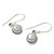 Sterling Silver Cultured Pearl Dangle Earrings from India 'Purest Love'